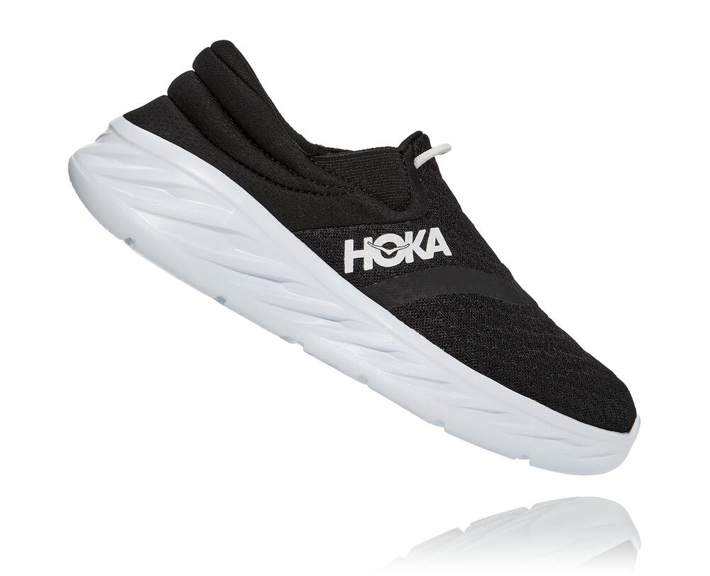 Hoka One One Ora Recovery Shoe 2 Ženske Sandali Črna / Bela SI-890372L